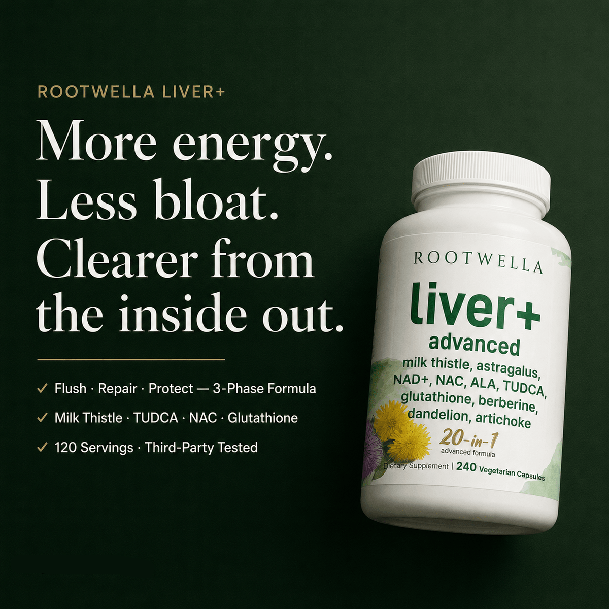 Liver+ Advanced 20 in 1 Capsules