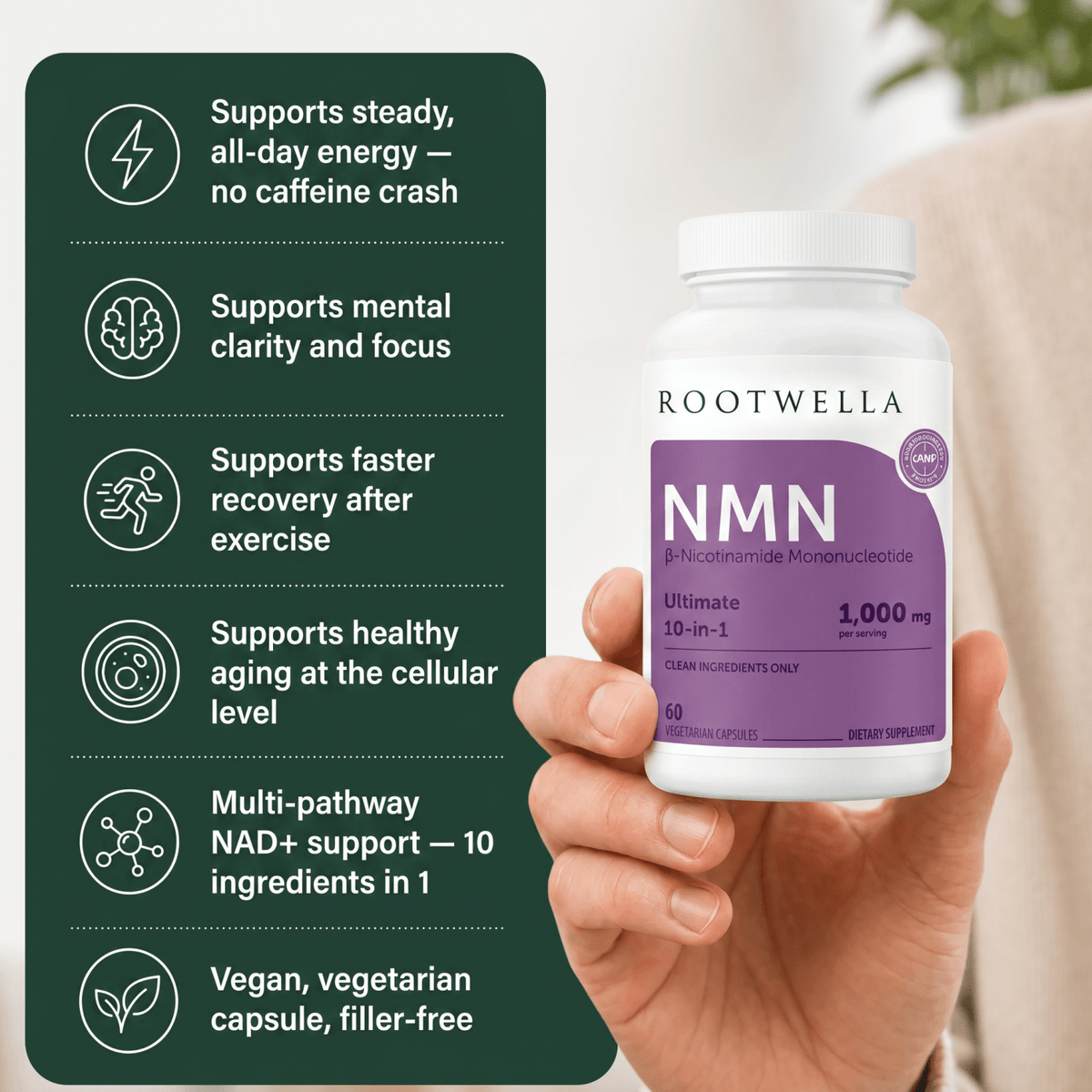 NMN Complex Capsules (1,000mg)