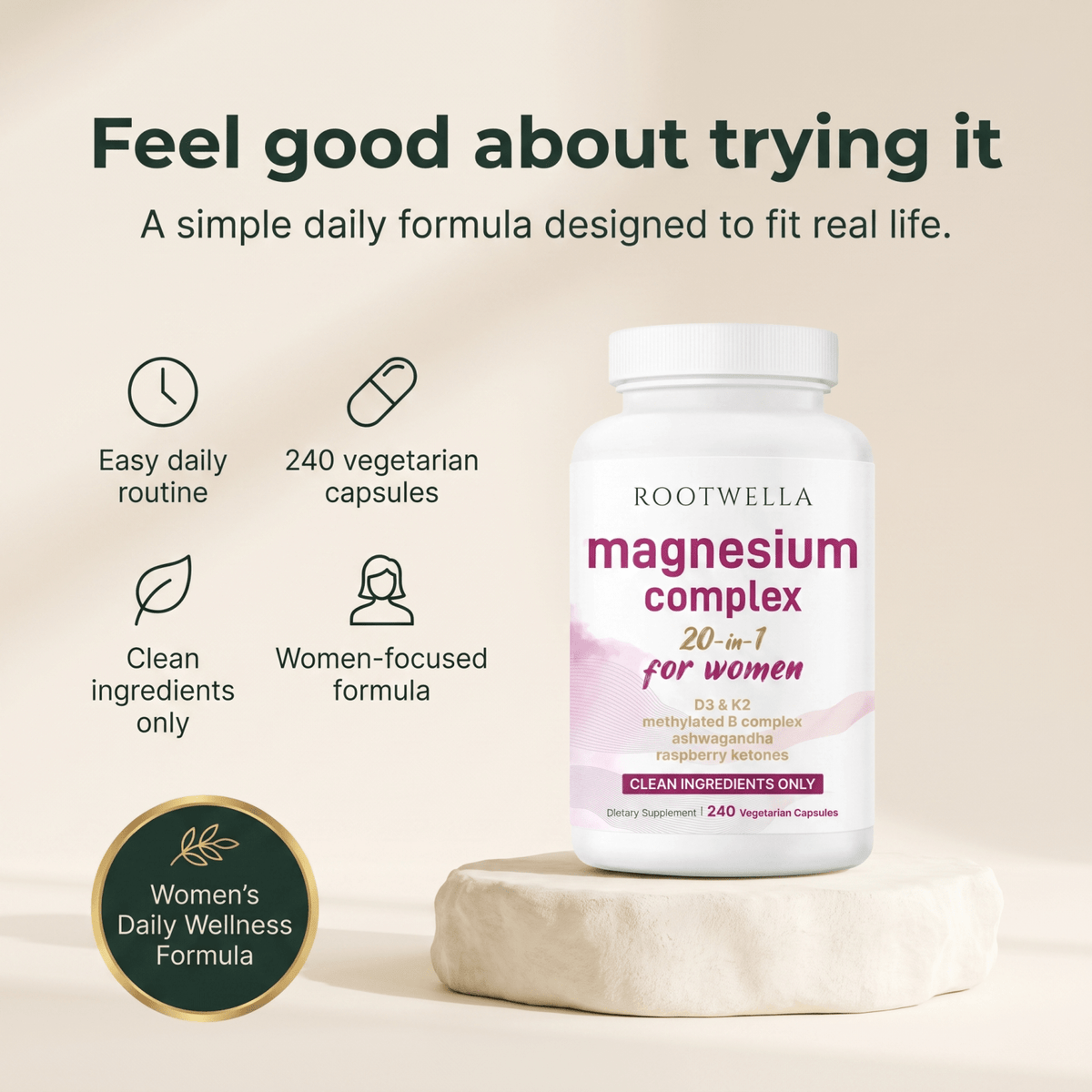20-in-1 Magnesium Complex for Women