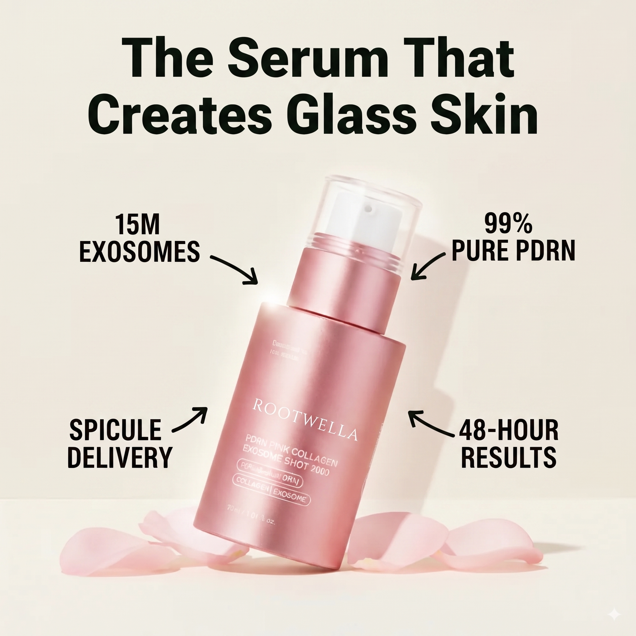 PDRN Pink Collagen Exosome Shot Serum