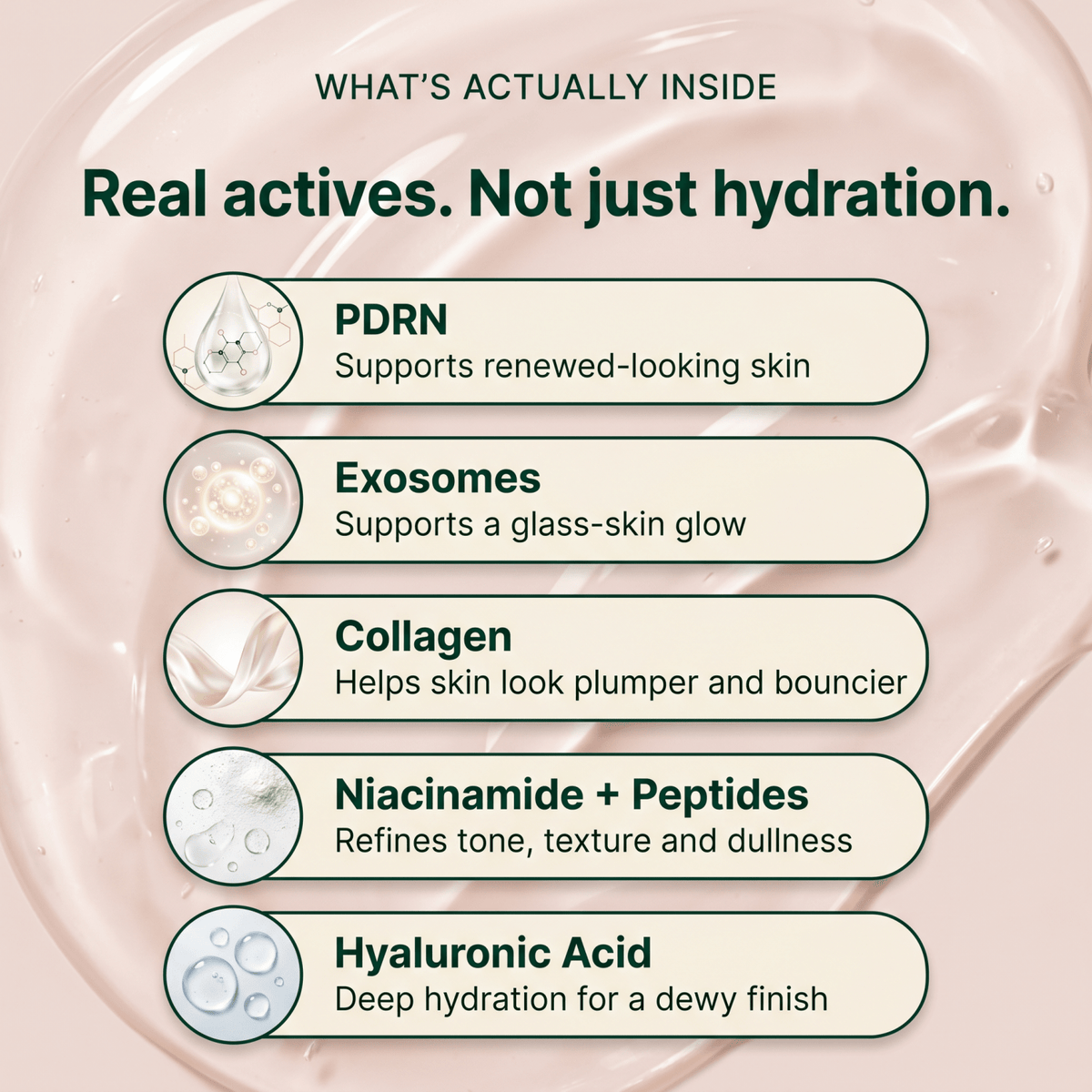 PDRN Pink Collagen Exosome Shot Serum