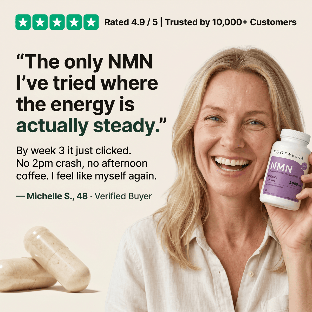 NMN Complex Capsules (1,000mg)