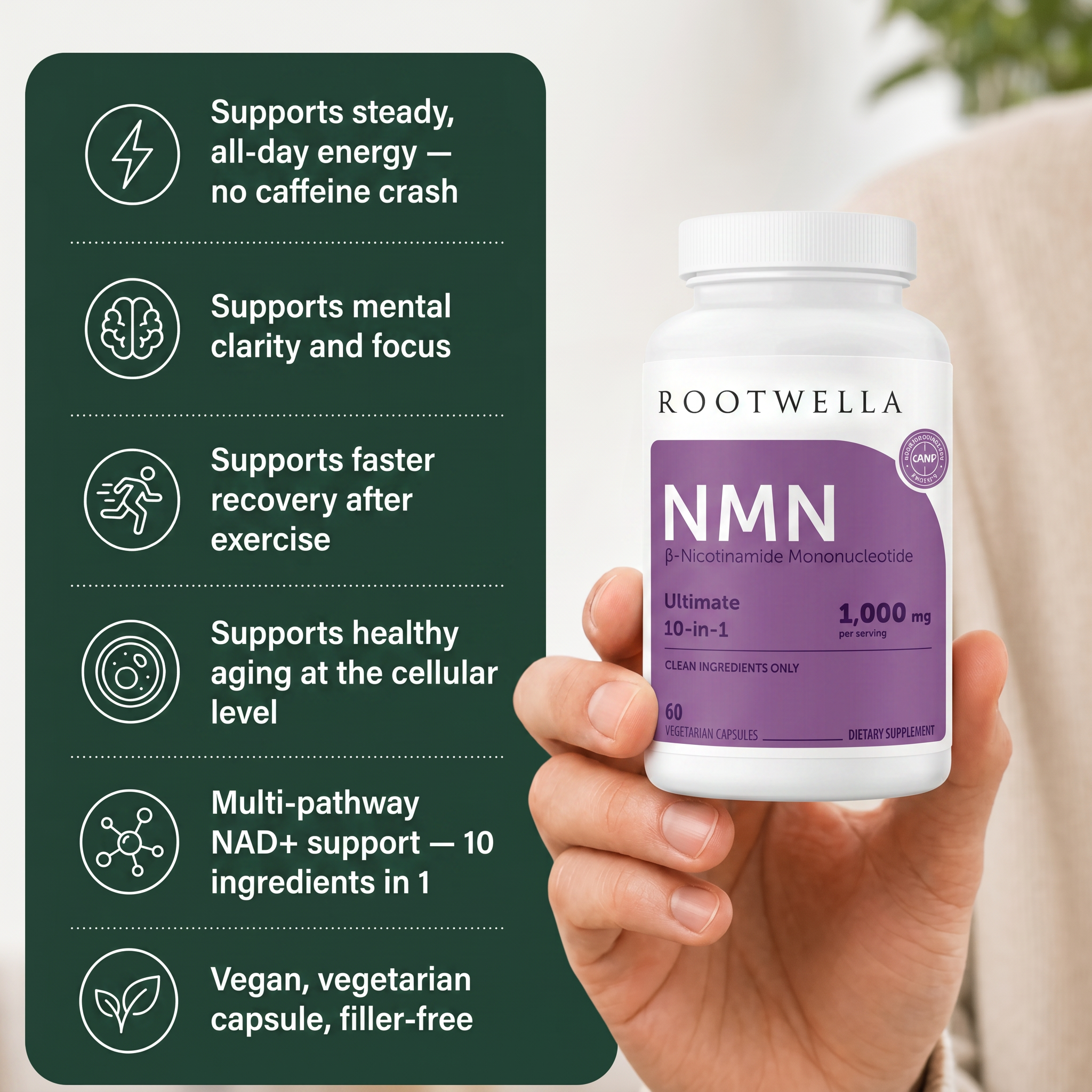 NMN Complex Capsules (1,000mg)