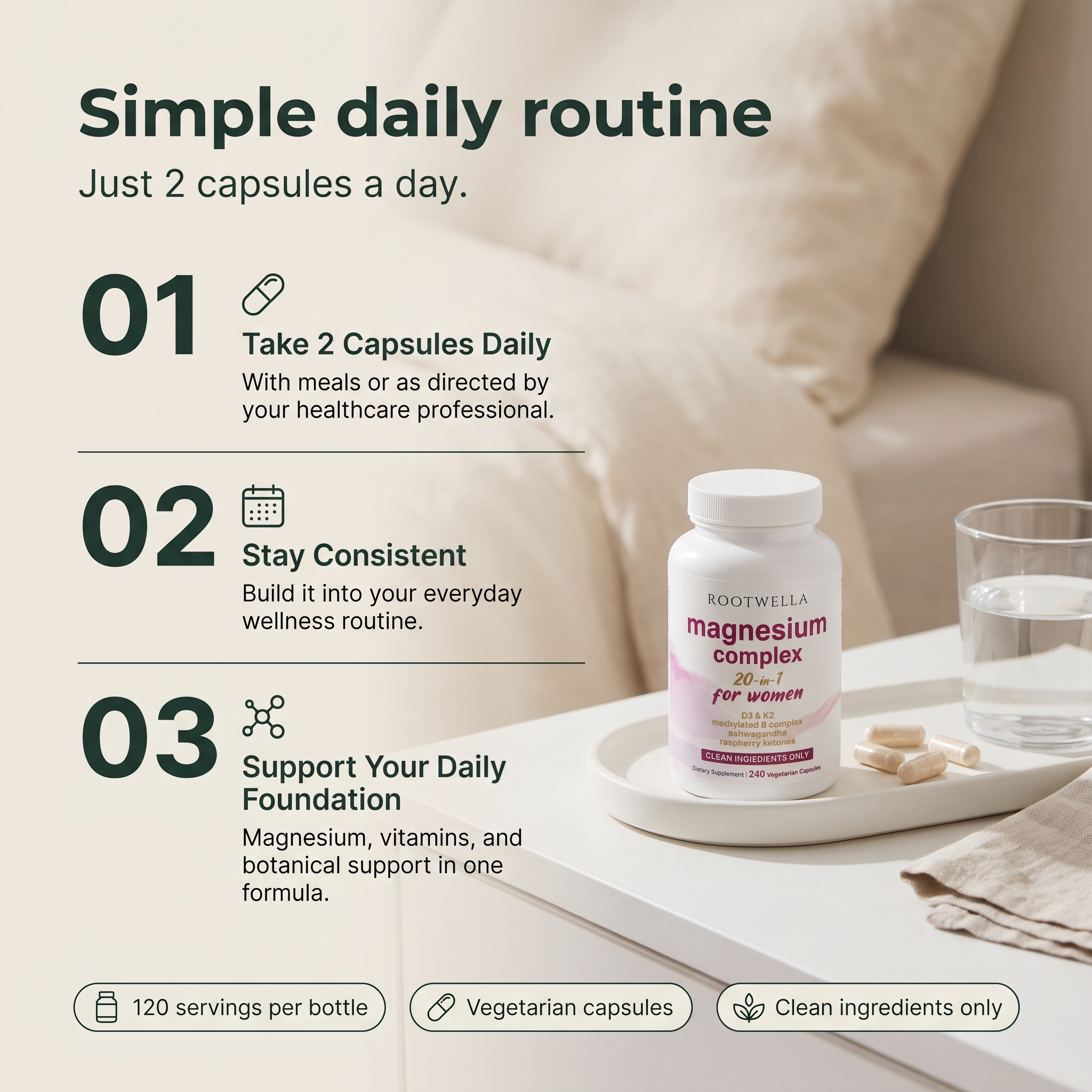 20-in-1 Magnesium Complex for Women