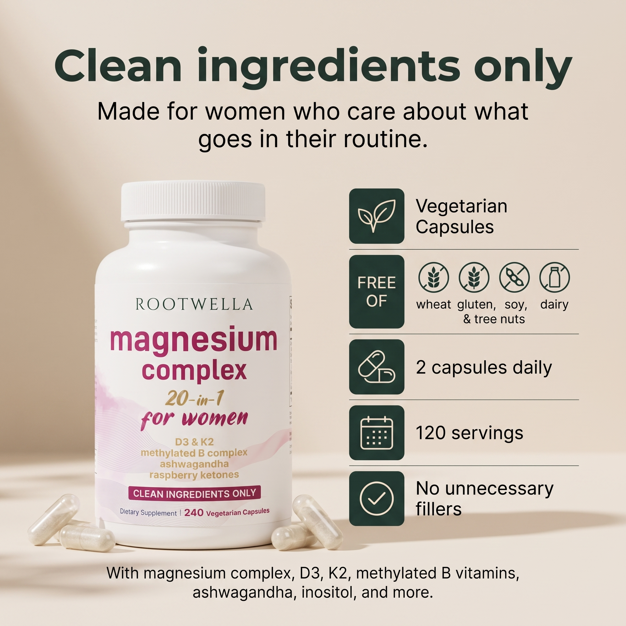 20-in-1 Magnesium Complex for Women