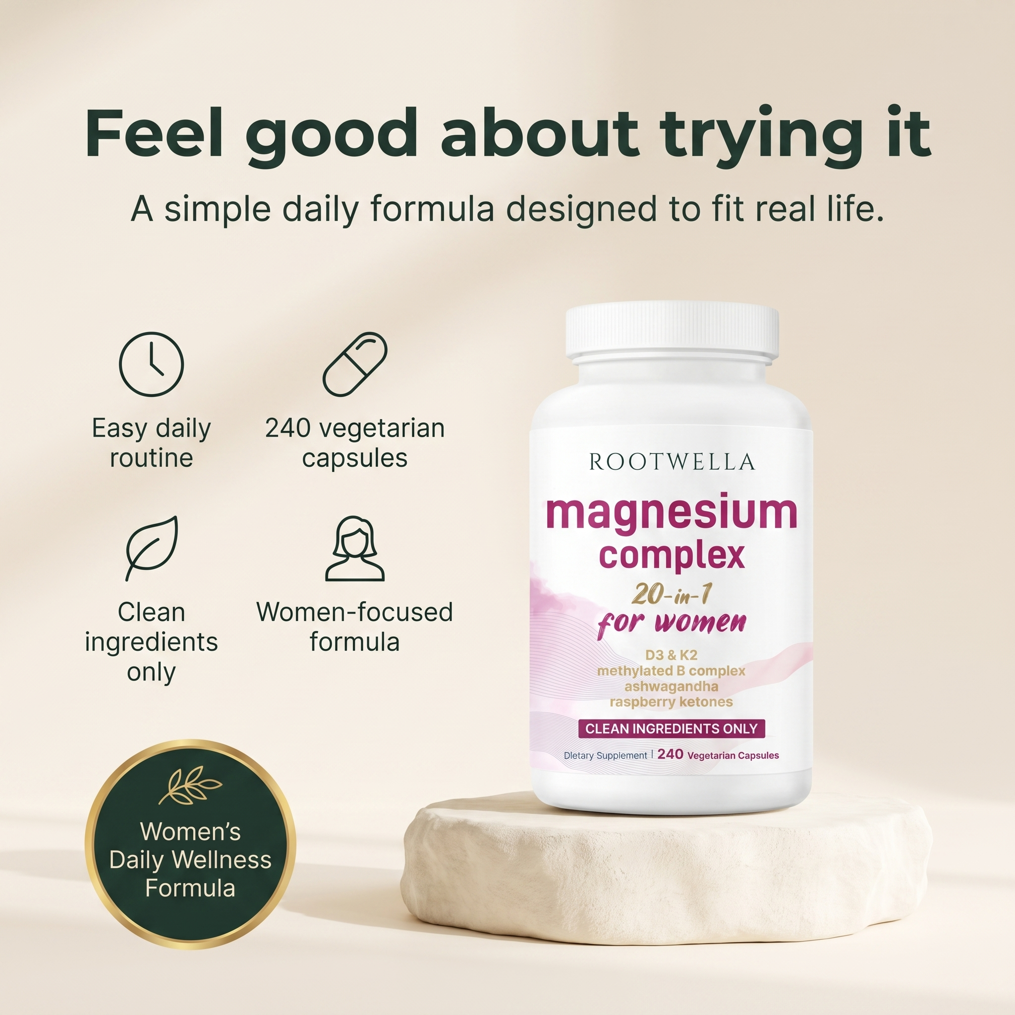 20-in-1 Magnesium Complex for Women
