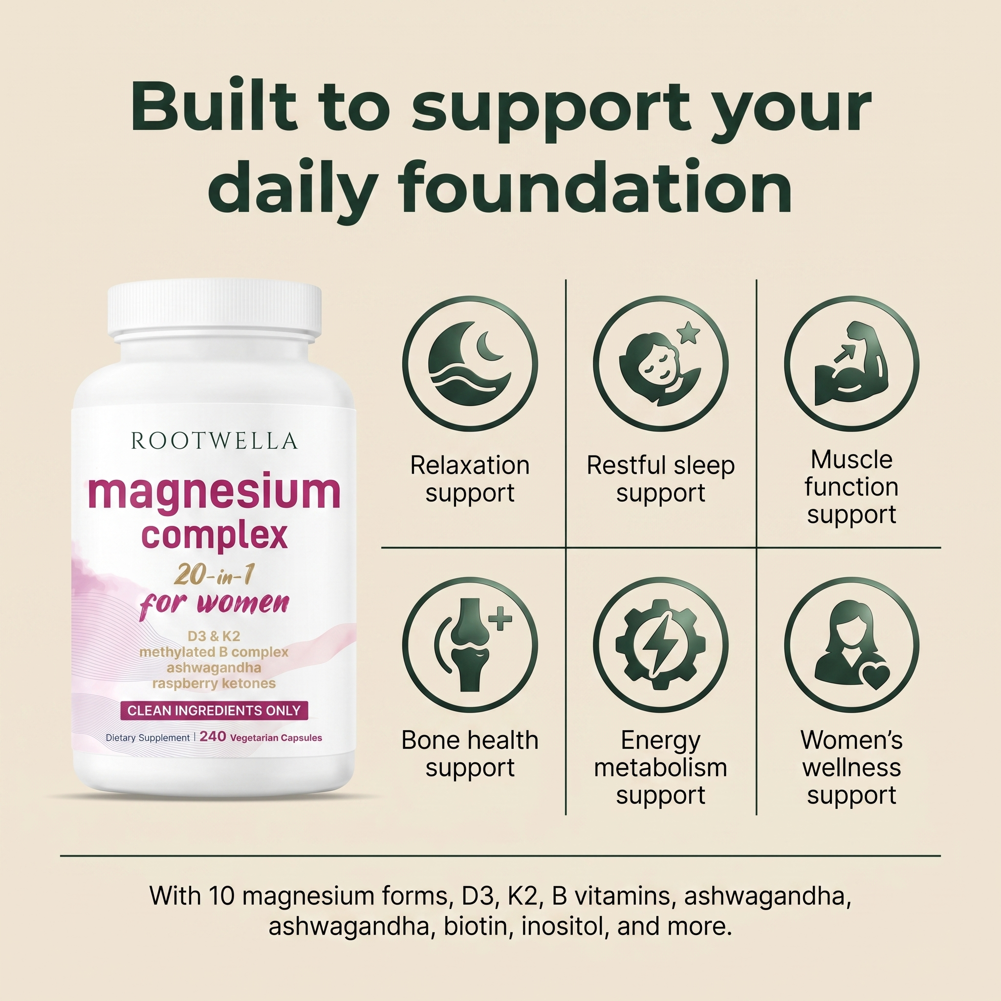 20-in-1 Magnesium Complex for Women