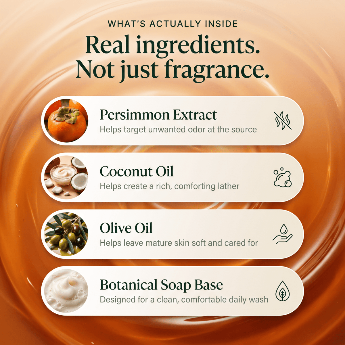 Japanese Persimmon Deodorizing Soap